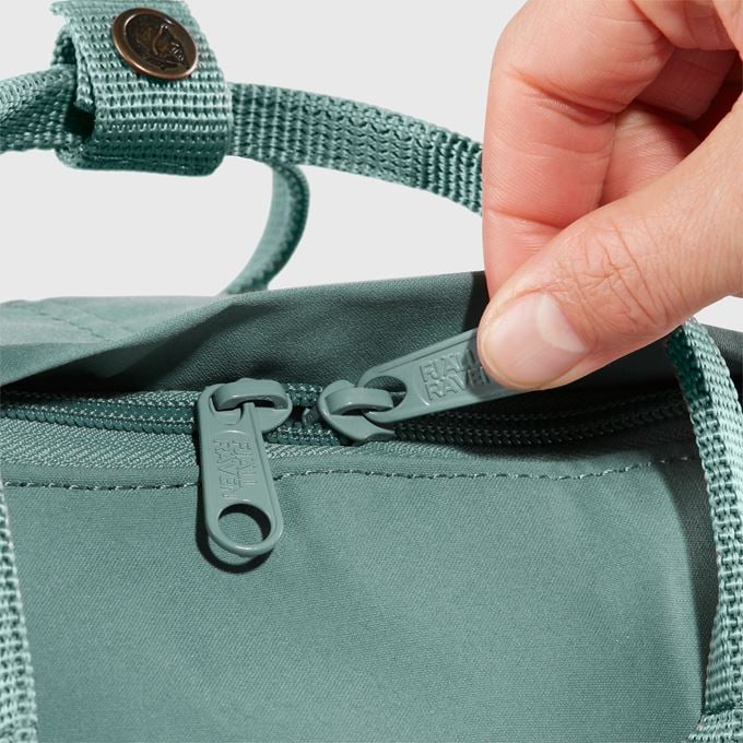 Fjallraven Kanken Backpack - Lightweight Durable Laptop Backpack for School & Travel, Deep Turquoise Blue, Perfect for Students, Hiking & Everyday Use