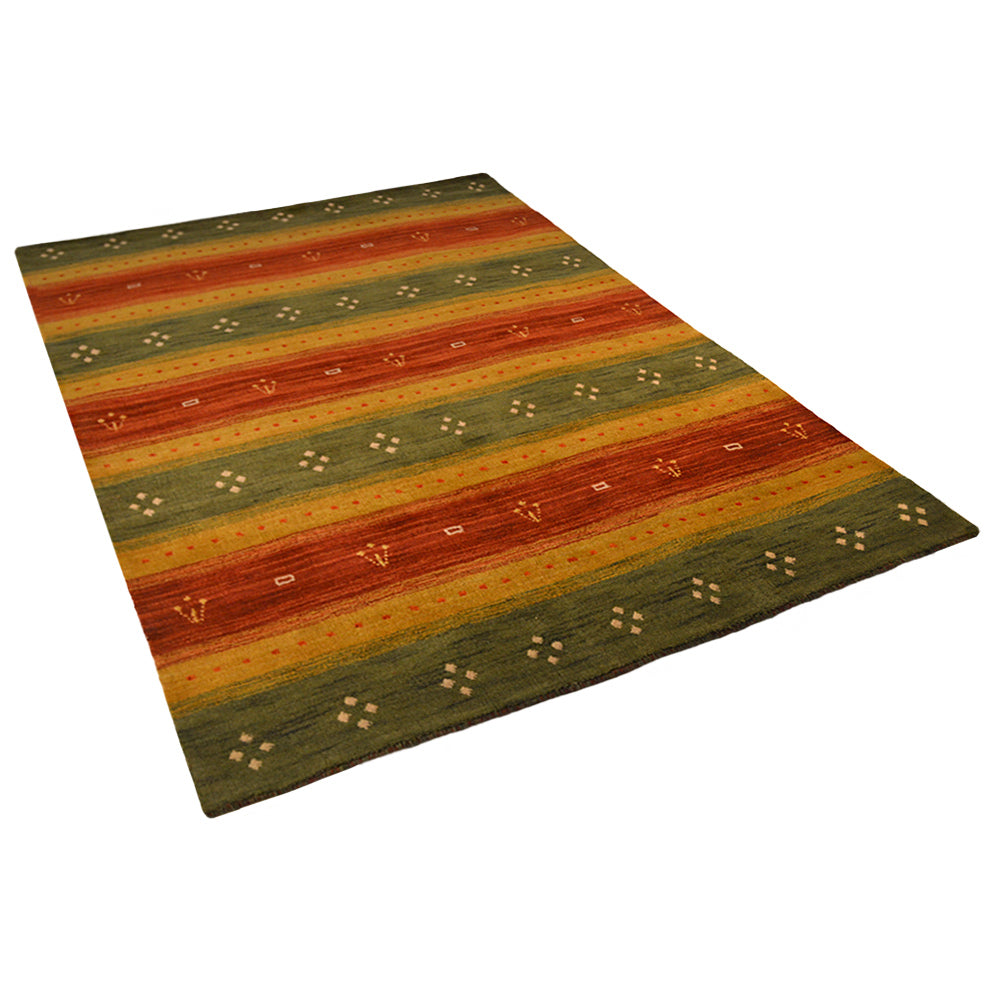 Premium Hand-Knotted Wool Rug - Traditional Hannover Design - Durable & Soft for Living Room, Bedroom, or Office Decor