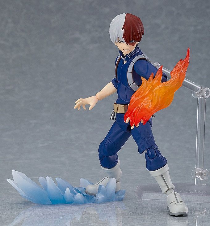 Figma #476 Shoto Todoroki Action Figure - My Hero Academia Anime Collectible for Display & Cosplay Play