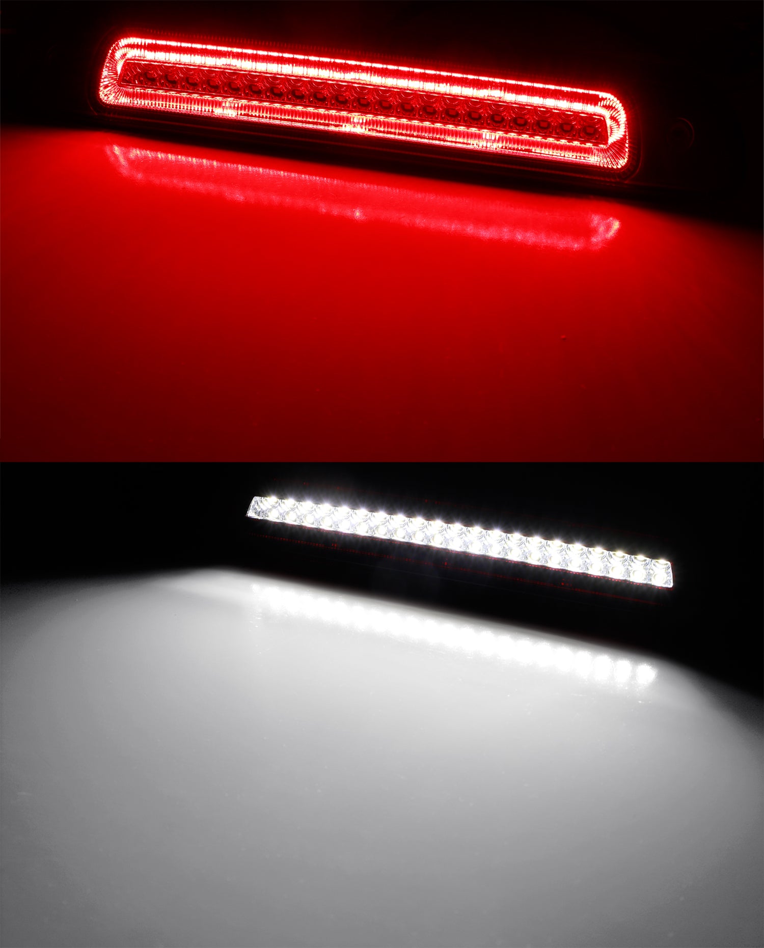 Dark Red Lens F1 Strobe LED High Mount 3rd Brake Light for 2000-2006 Toyota Tundra - Enhanced Safety & Style for Pickup Trucks, Perfect for Night Driving & Car Shows