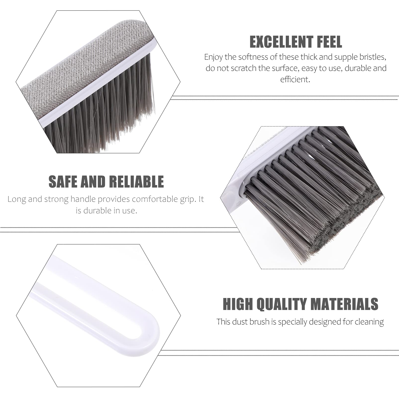 Healifty Dust Brush - 1pc Multi-Purpose Cleaning Brush for Sofa, Bed, Clothes & Home - Perfect for Dusting, Sweeping & Household Cleaning