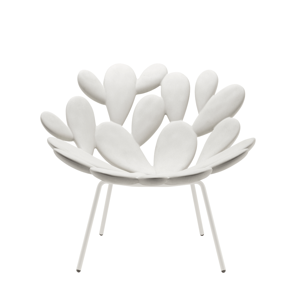 Qeeboo Filicudi Armchair - Modern Designer Chair for Living Room, Lounge & Office - Stylish Seating for Home Decor & Interior Design