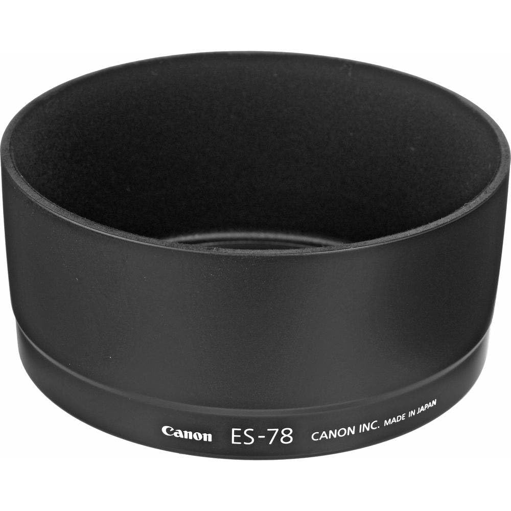 Canon ES-78 Lens Hood for EF-S 50mm f/1.2L USM - Compatible with Canon DSLR Cameras - Perfect for Portrait & Low Light Photography