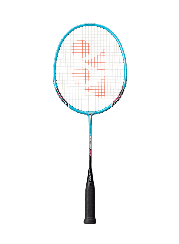Yonex Muscle Power 2 JR Badminton Racket - Light Blue | Pre-Strung | Junior Tennis Racket for Kids & Beginners | Perfect for Training & Recreational Play
