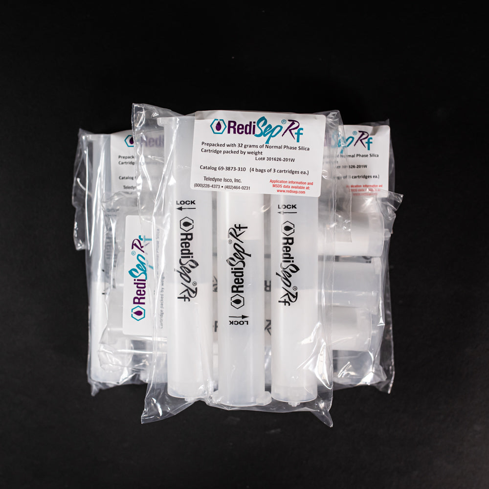 RediSep® Prepacked Silica Gel Disposable Sample Load Cartridges (32g) - Pack of 12 | Fast Chromatography for Lab Research & Chemical Analysis
