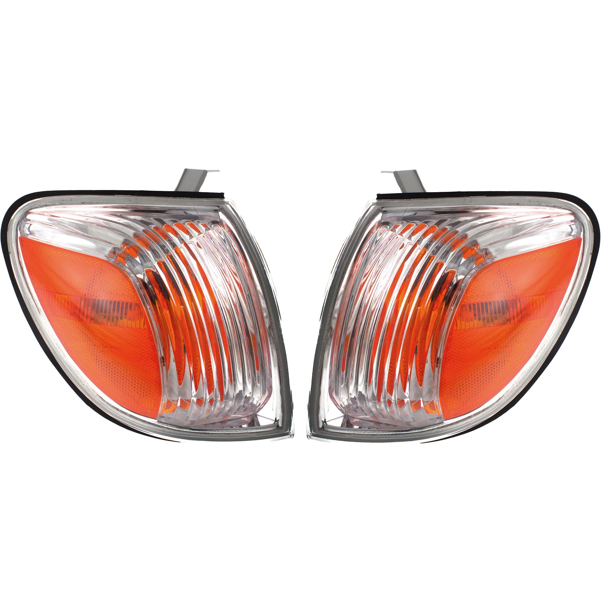 Garage-Pro 2-Pack LED Turn Signal Lights Compatible with 2005-2006 Toyota Tundra Regular & Access Cab - Front Amber Bulbs Included for Enhanced Visibility & Safety