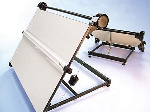 Orchard A1 Priory Drafting Board with Counter-Weight Parallel Motion Ruler - Perfect for Architects, Engineers & Artists - Home Office & Studio Use