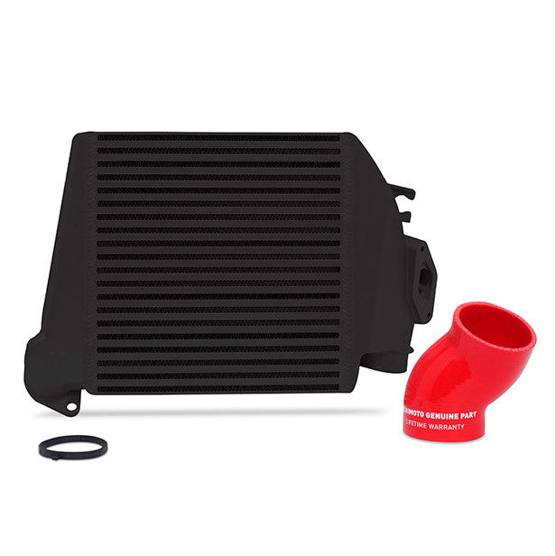 Mishimoto Top Mount Intercooler for 2008-2014 Subaru WRX & 2005-2009 Legacy GT/Outback XT - High Performance Cooling Upgrade for Turbocharged Engines - Perfect for Street Racing & Performance Tuning