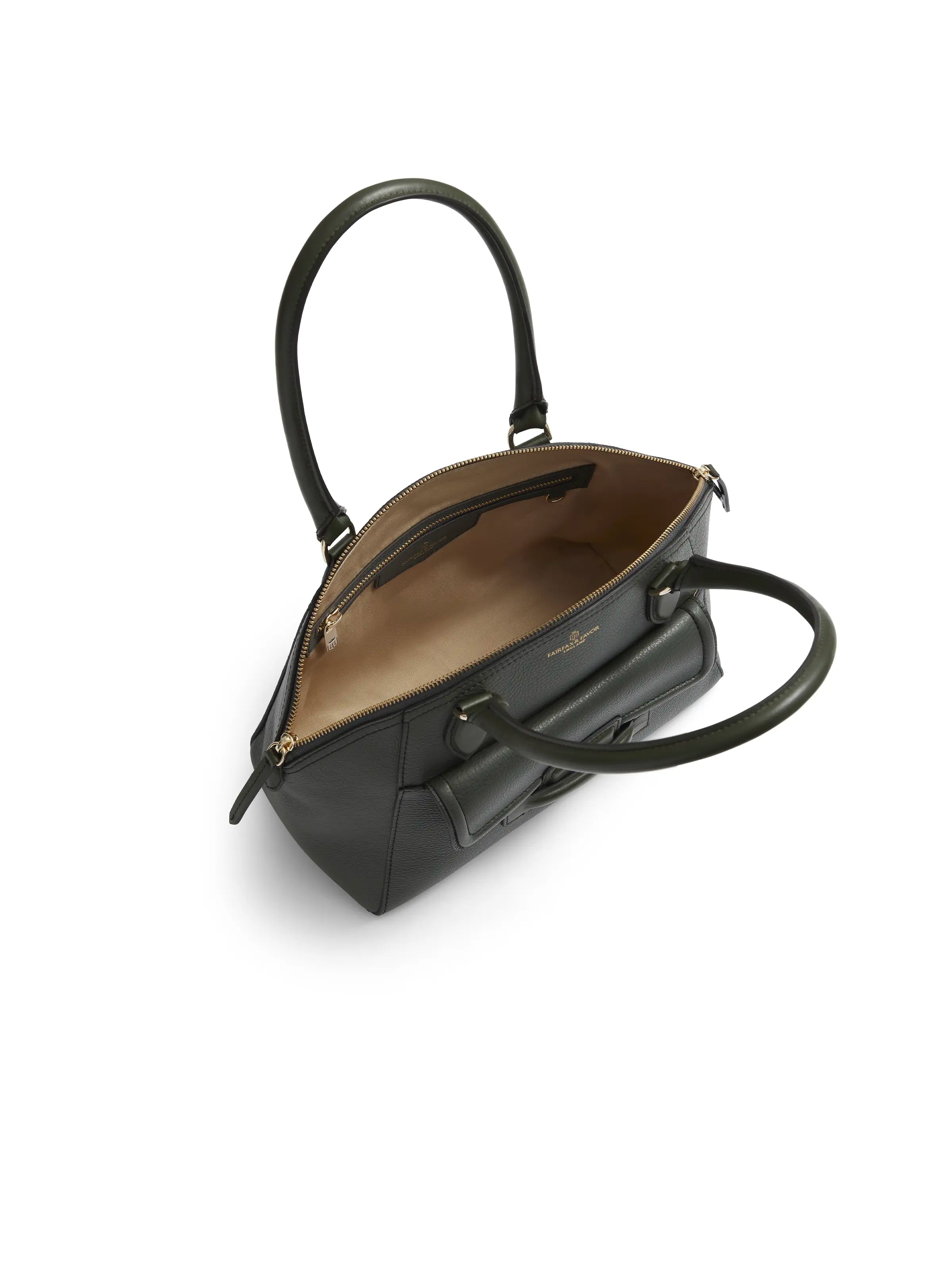 Mini Massingham Handbag - Premium Moss Green Genuine Leather Crossbody Purse for Women | Perfect for Work, Travel & Everyday Use