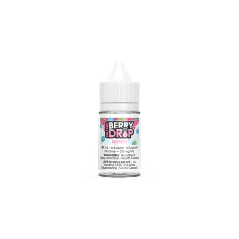 Raspberry Salt Nic Berry Drop ICE Salts 30mL E-Liquid - Refreshing Menthol Flavor for Vape Pens & Pod Systems | Perfect for On-the-Go Vaping (Alberta)