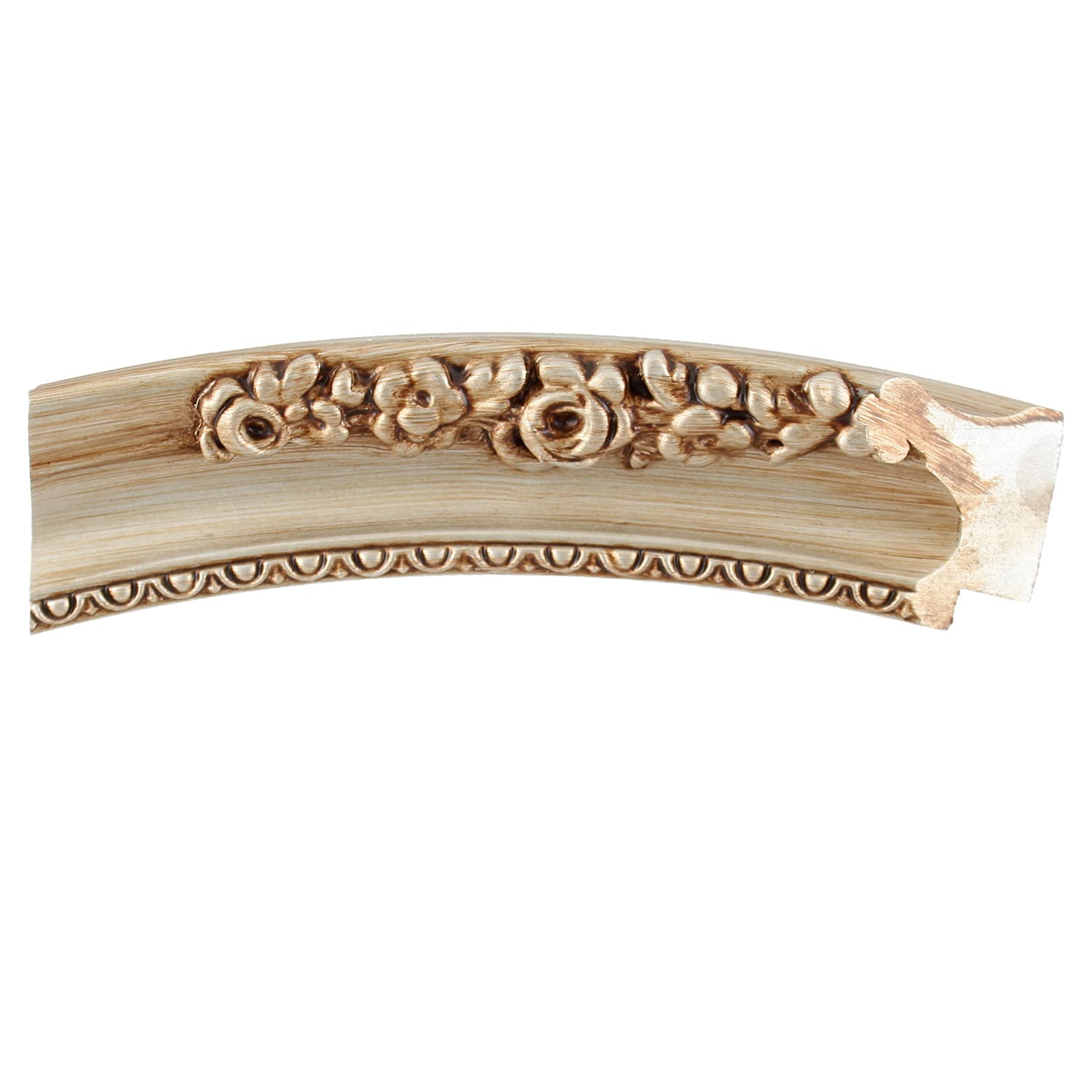 Versailles Style Oval Beveled Wall Mirror - Silver 24x28 Inches - Elegant Home Decor for Living Room, Bedroom & Entryway