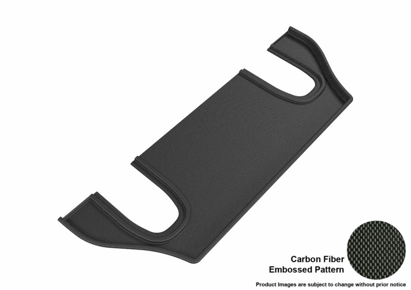 3D MAXpider All-Weather Floor Mats for Tesla Model X (2016-2020) 6-Seater - Kagu Series 3rd Row Custom Fit Car Mats - Black | Perfect for Family Road Trips & Winter Protection