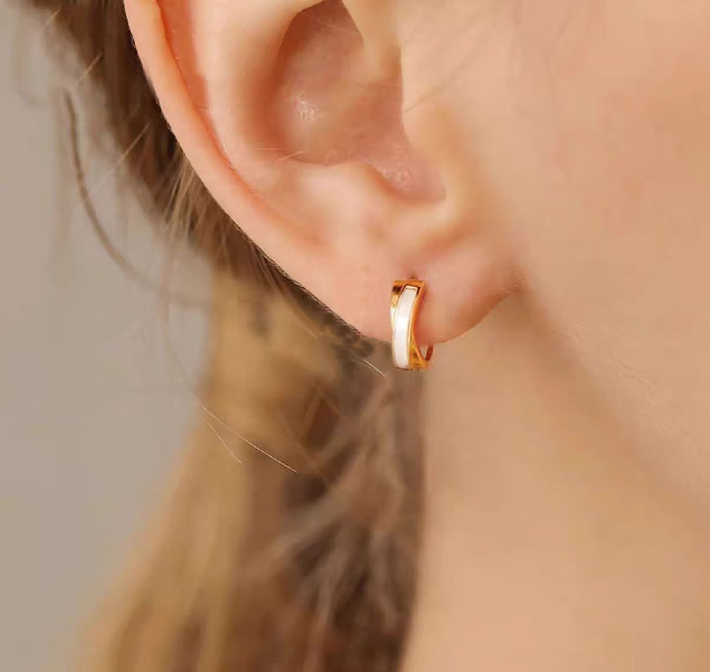 Twist of Rose Breastmilk Earrings - Unique Breastfeeding Jewelry for Moms - Perfect for Nursing Mothers & Breastfeeding Support