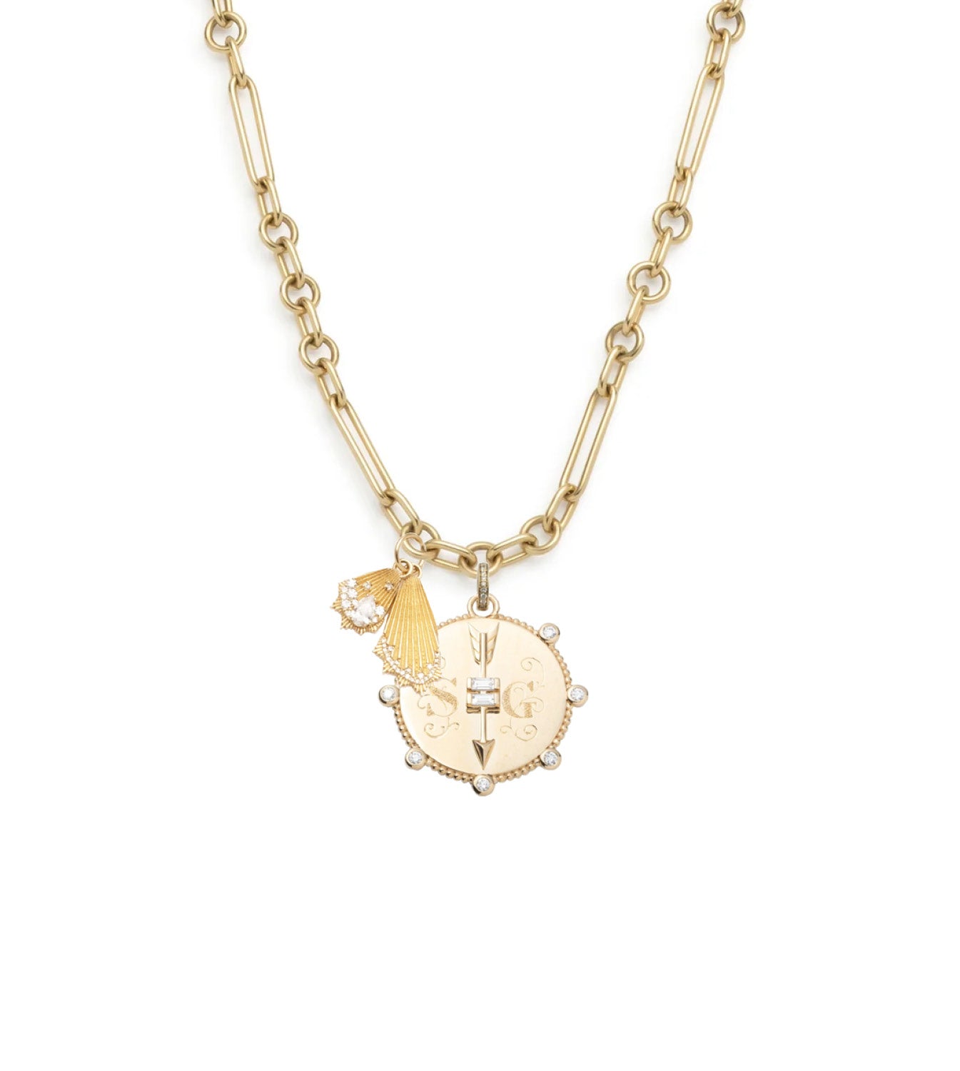 Heart & Butterfly Wings Mixed Clip Chain - Small Dainty Jewelry for Women - Perfect for Everyday Wear, Gifts & Special Occasions