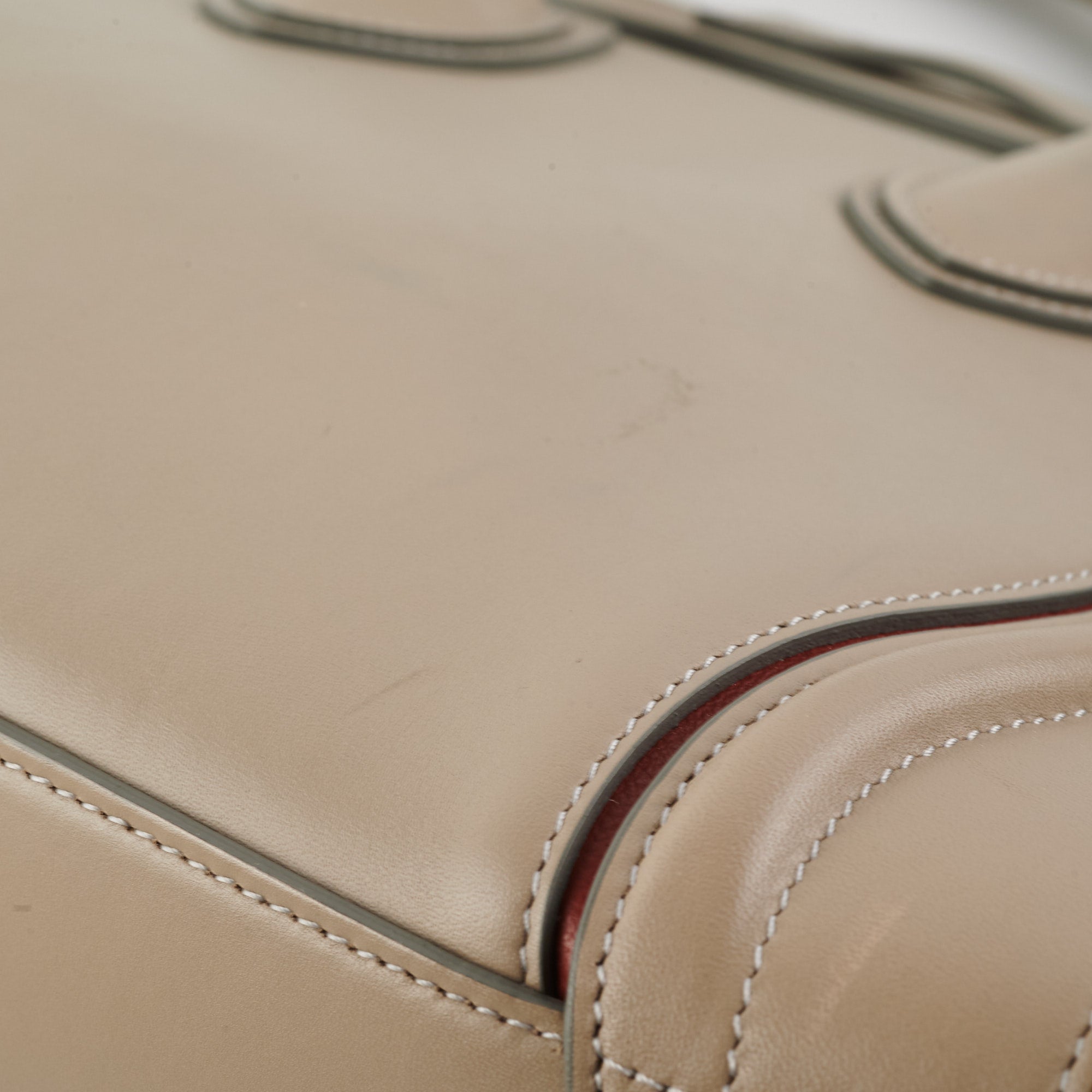 Celine Micro Luggage Bag in Grey | Premium Leather Crossbody Handbag for Women | Perfect for Work, Travel & Everyday Use