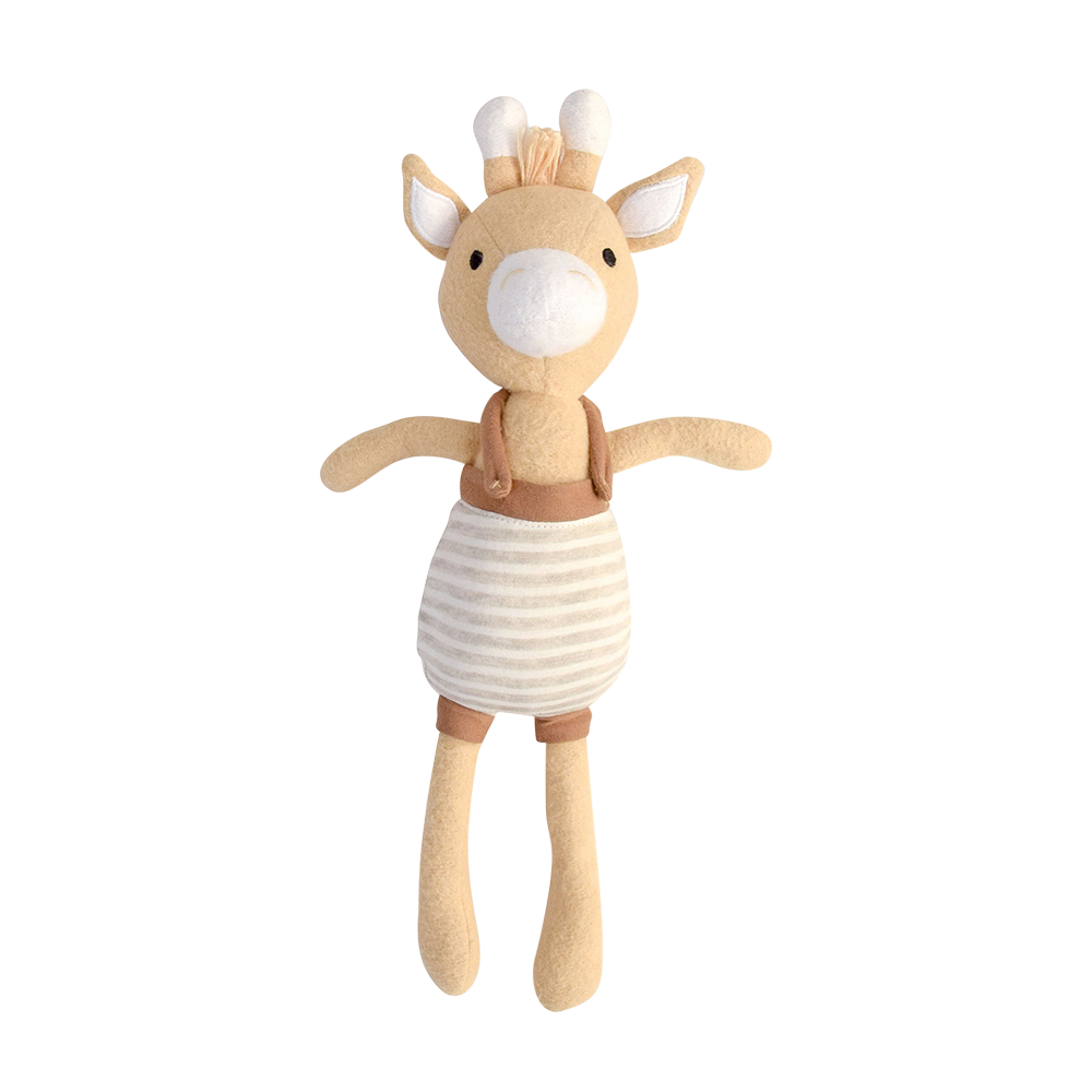 Soft and Cuddly Crane Baby Plush Toy - Adorable Stuffed Animal for Newborns & Toddlers | Perfect Nursery Decor, Baby Shower Gift, and Comforting Sleep Companion
