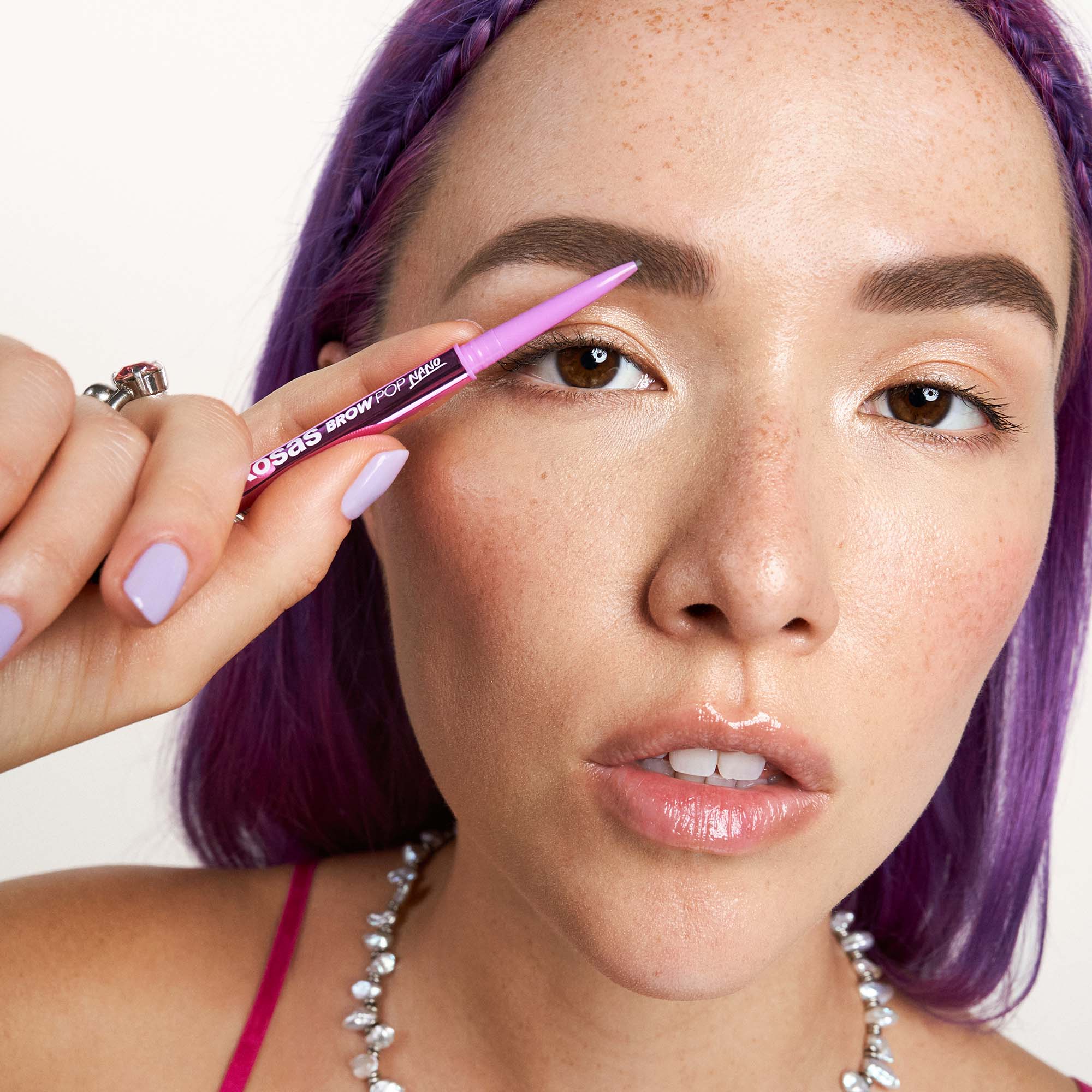 Brow Pop Nano Ultra Fine Detailing Pencil - Waterproof Eyebrow Pencil for Natural Brows - Perfect for Daily Makeup & Professional Use