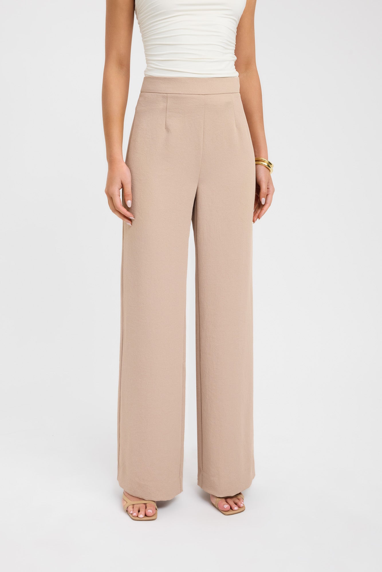 Oyster Pants Almondine - Comfortable Women's Casual Pants for Everyday Wear | Perfect for Office, Travel & Relaxation