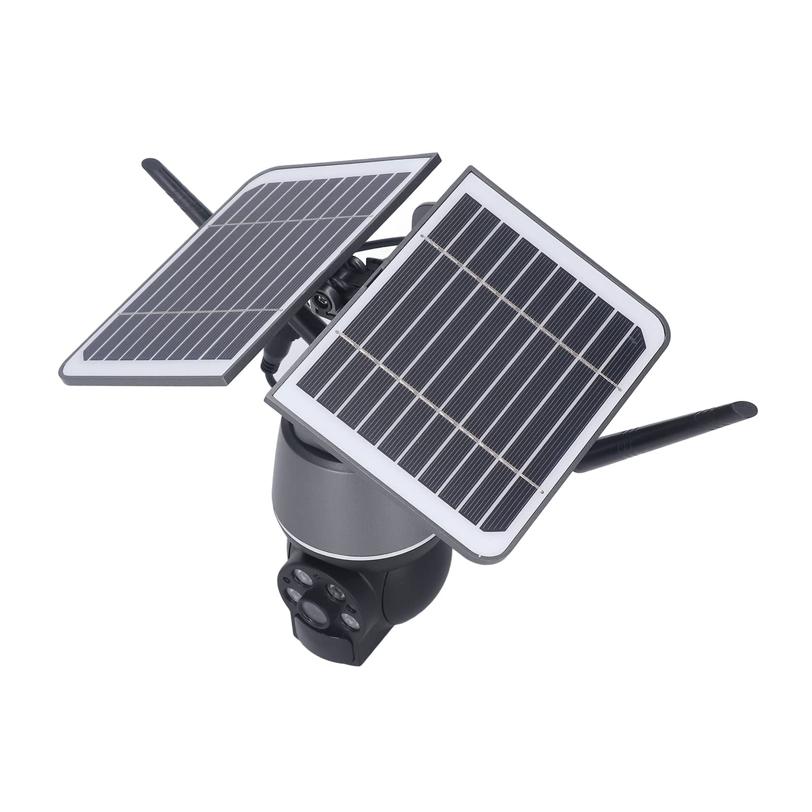 SEAFRONT Solar-Powered Wireless Outdoor Security Camera System - 1080P/3MP HD, 360° PTZ, Motion Detection, 2-Way Audio, 4G LTE Compatible (US Version) - Ideal for Home, Farm, Ranch & Business Surveillance