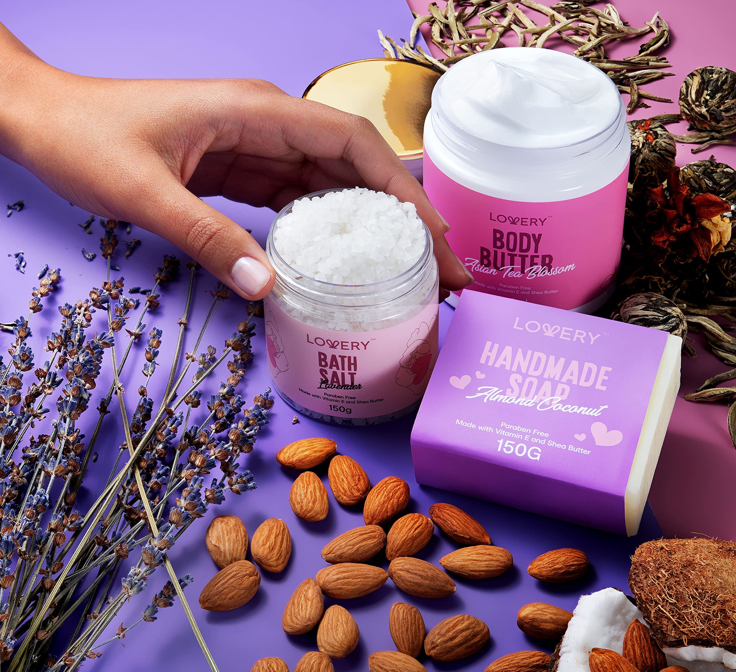 Luxury Spa Gift Set for Mom - Relaxing Birthday & Mother's Day Gifts for Women - Stress Relief Care Package with Essential Oils & Bath Salts - Perfect Present from Daughter or Son - Ideal for Self-Care, Pampering & Relaxation at Home
