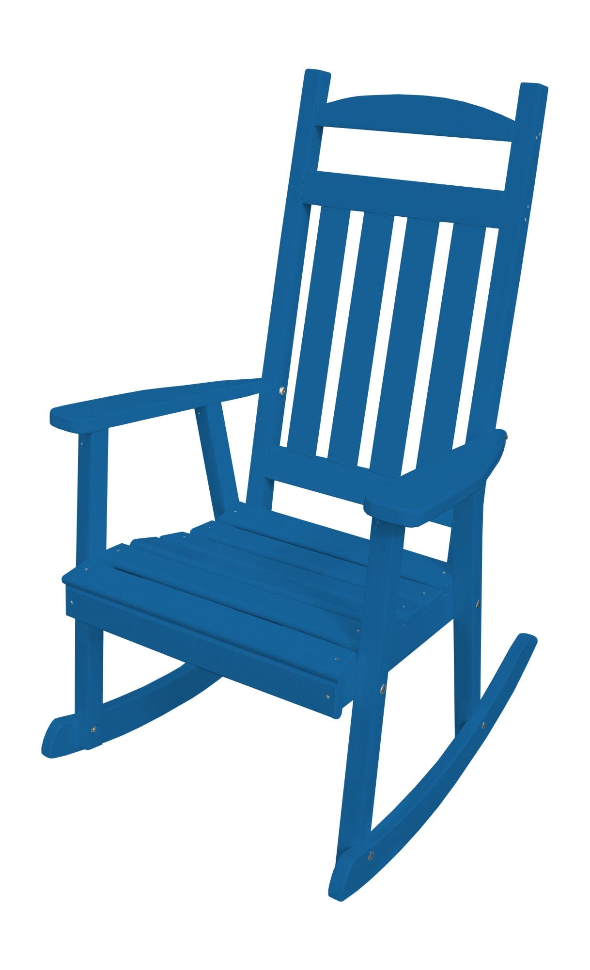 Keystone Amish Co. Classic Recycled Plastic Rocking Chair - Eco-Friendly Outdoor Rocker for Patio, Garden & Porch Relaxation