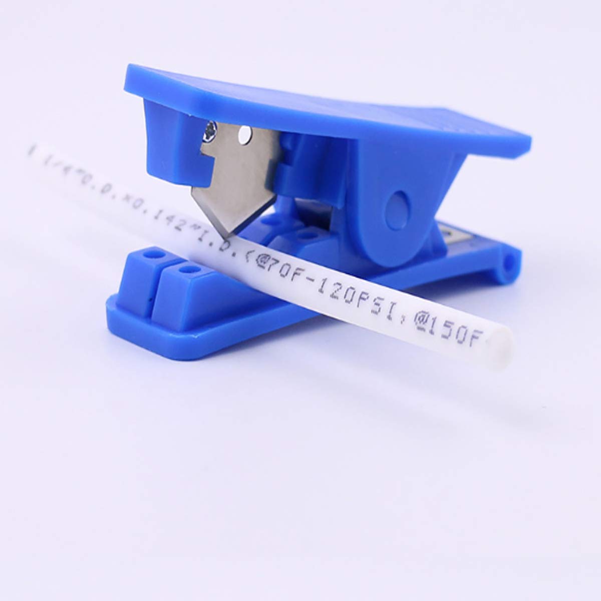 **PTFE Tube Cutter - Precision Pipe & Hose Cutting Tool for Nylon, PVC, PU Plastic Tubes - Ideal for Plumbing, DIY Projects & Industrial Applications**