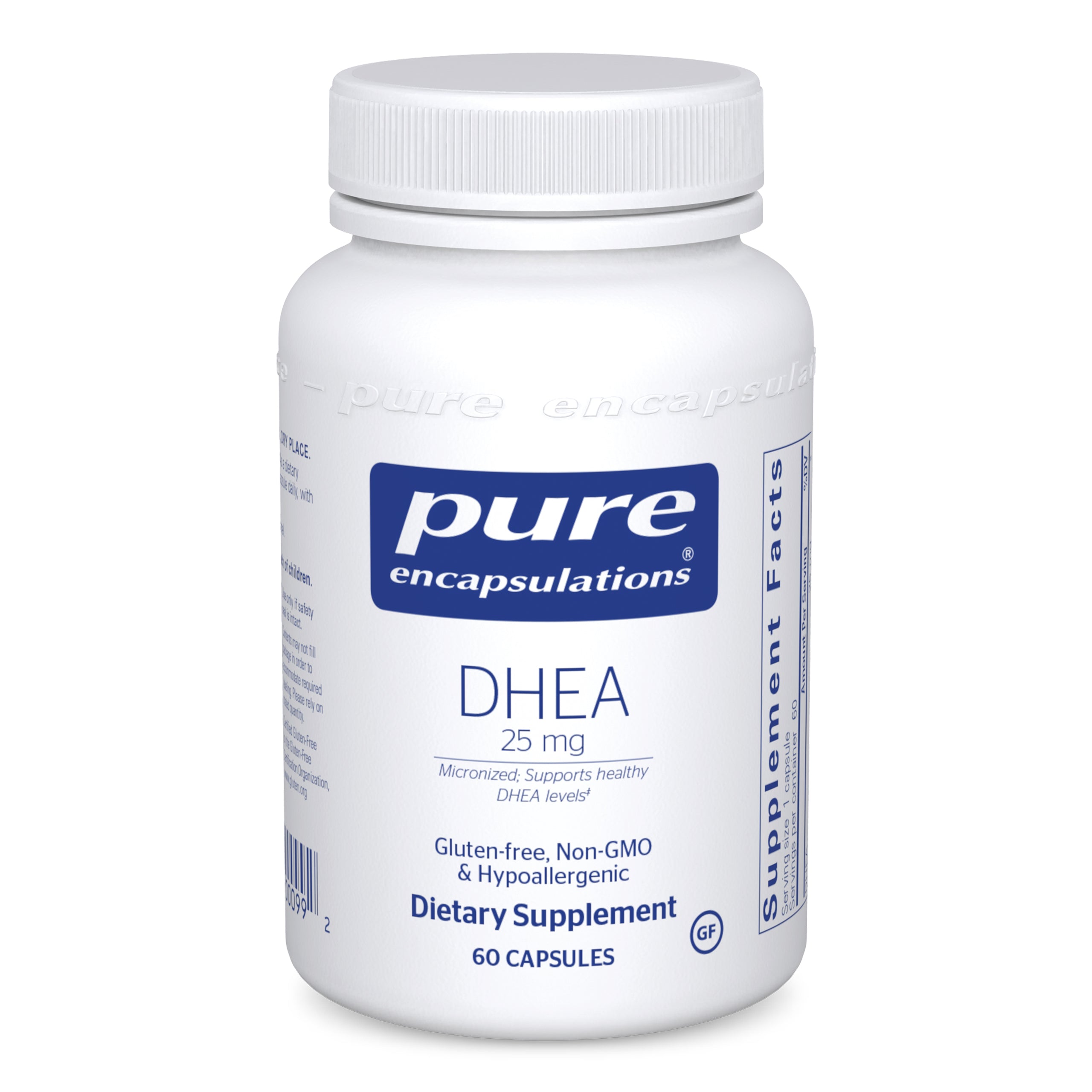 DHEA 25mg Supplement - 180 Capsules for Hormone Balance, Energy & Vitality | Supports Adrenal Health & Anti-Aging | Perfect for Men & Women Over 40