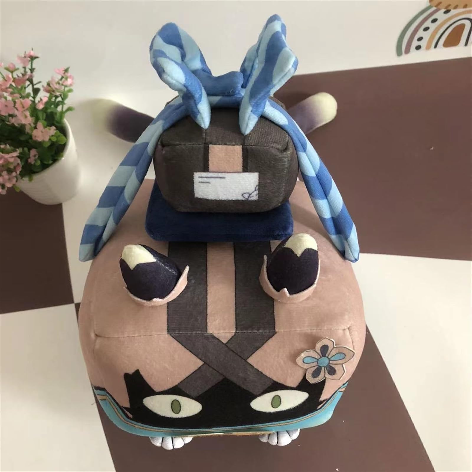 TOPLITHE Genshin Impact Kirara Plush Toy - Anime Cute Cat Plush Pillow, Soft Stuffed Animal for Game Fans, Perfect Gift for Collectors & Cosplay - Home Decor, Bedroom Cuddle, Gaming Room Display