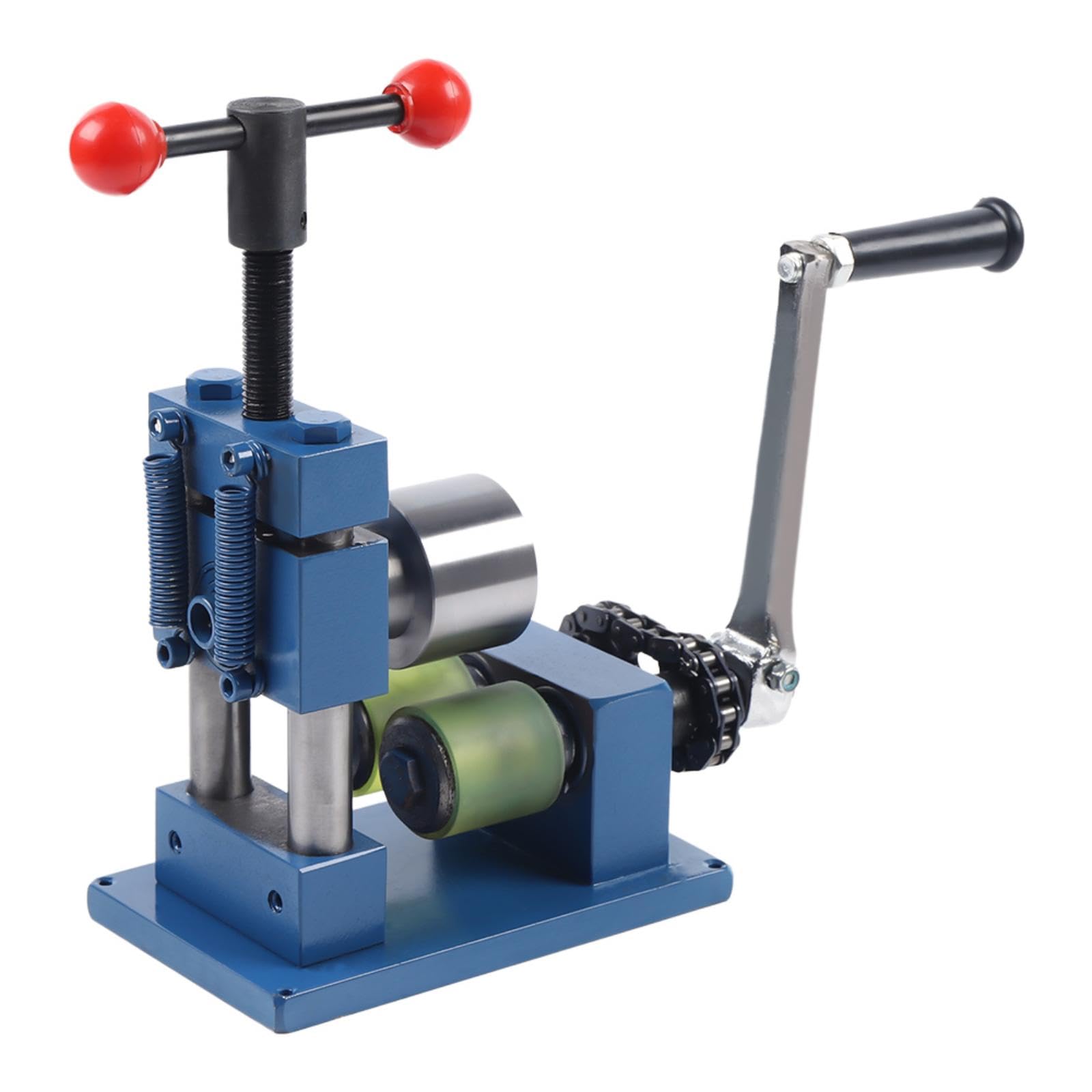 BounceyCart Hand Crank Ring Bracelet Bending Machine - Professional Metal Jewelry Press Brake Tool for Rings, Bracelets & Earrings | DIY Jewelry Making, Crafting & Metalworking Projects (Perfect for Jewelers, Hobbyists & Small Workshops)