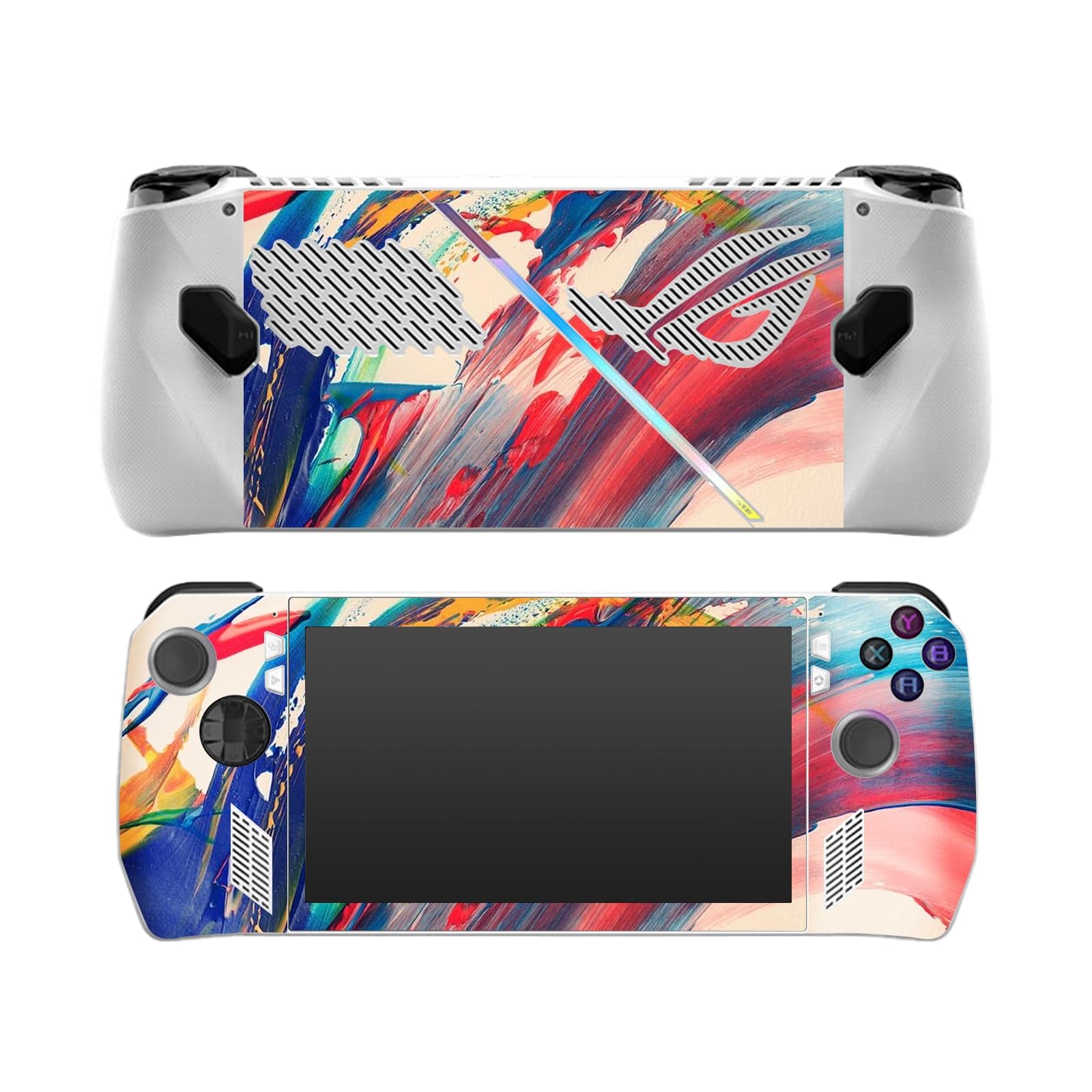 ROG Ally Gaming Skin Sticker - Scratch Protection Film for ASUS ROG Ally Console | Durable Vinyl Decal for Gaming Machine Protection | Perfect for Travel, Gaming Sessions & Device Personalization