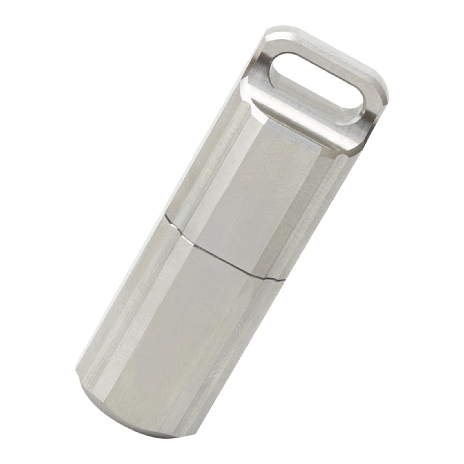 Portable Mini Titanium Waterproof Case - Compact & Durable Storage Box for Travel, Camping, Hiking & Outdoor Adventures