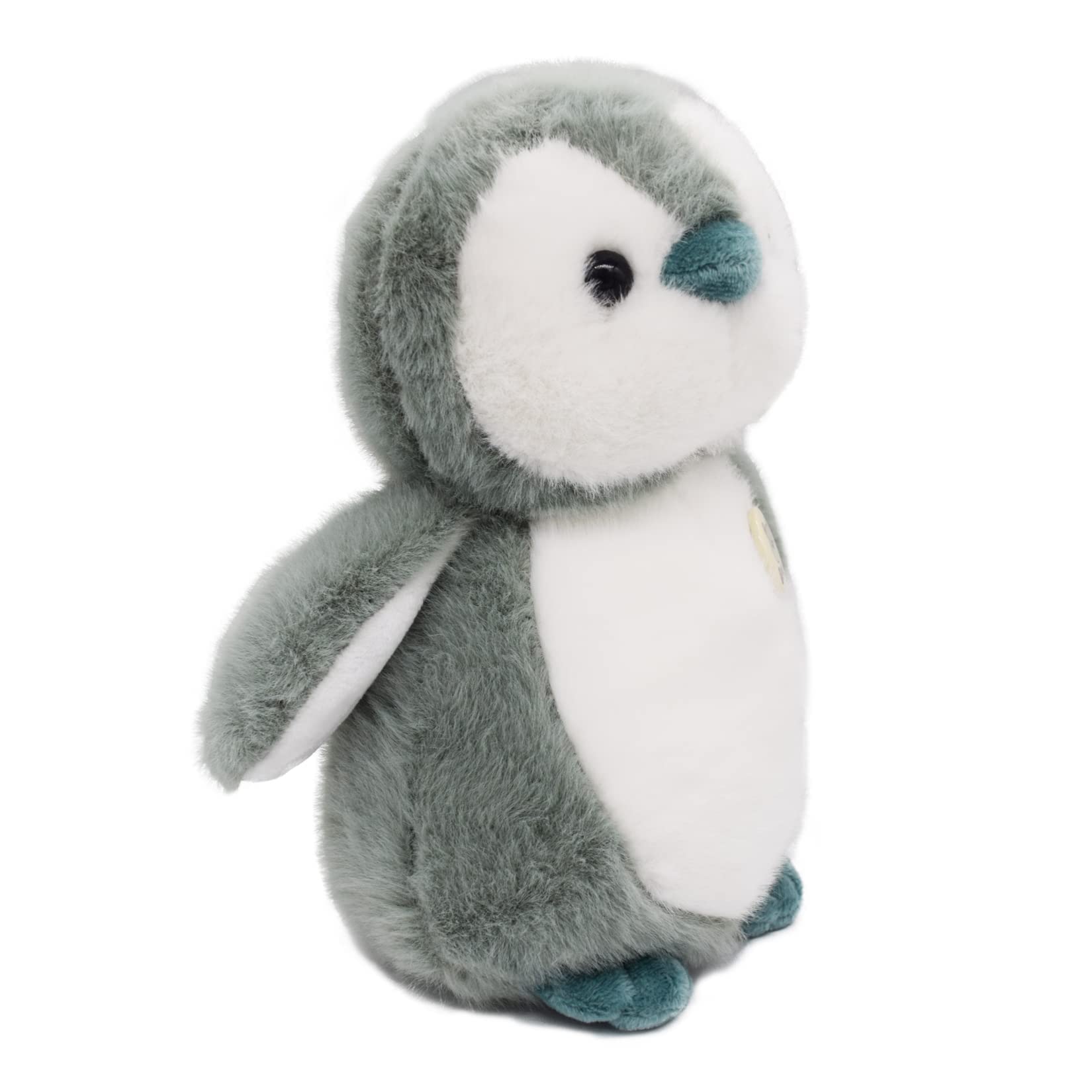 Soft Green Plush Penguin Stuffed Animal Toy - 10 Inch Cuddly Penguin Pillow for Kids, Nursery Decor & Birthday Gifts | Perfect for Bedtime, Playtime & Room Decoration