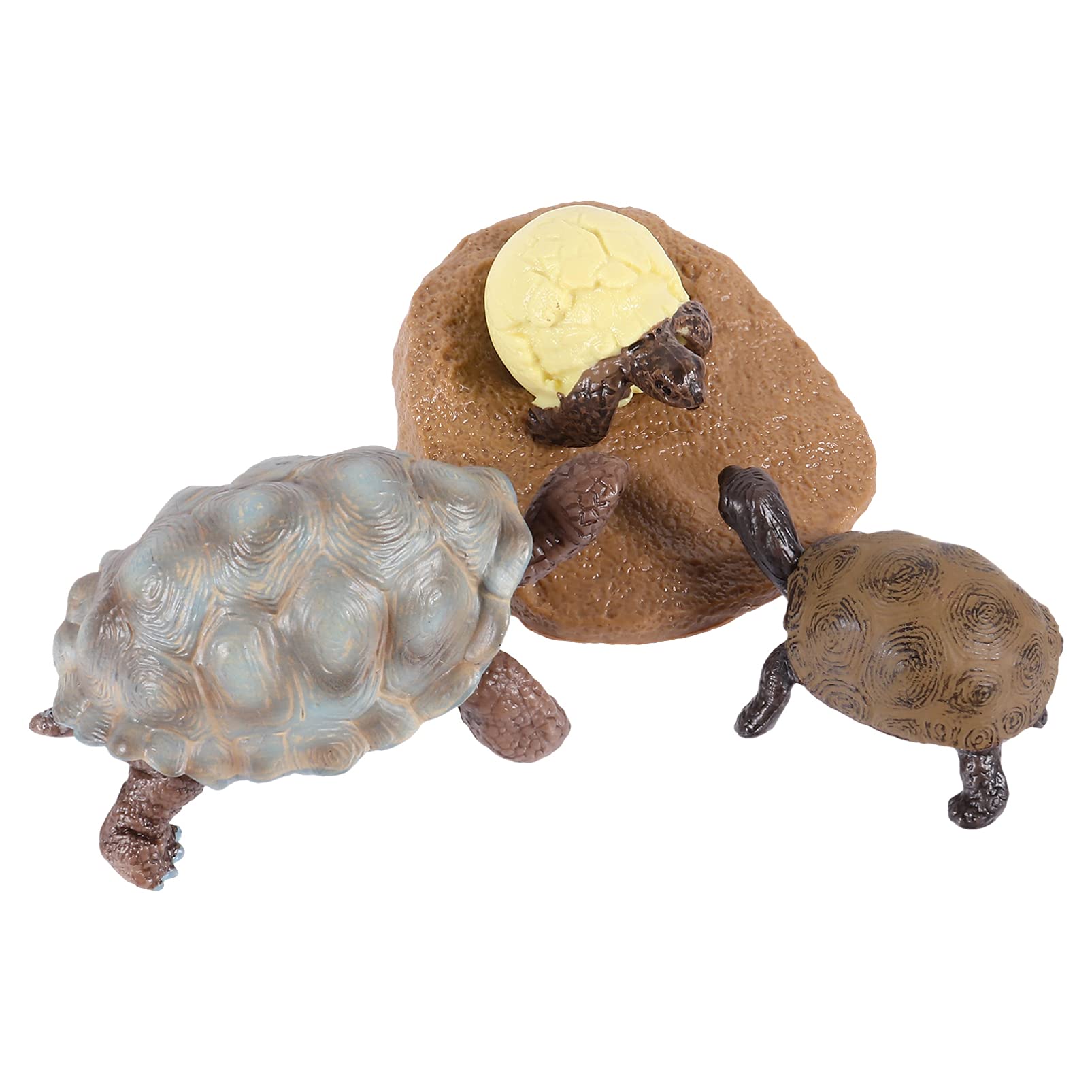 Educational Sea Turtle Miniature Figurines Set - Realistic Tortoise Micro Landscape Decor for Kids Toddler Toys, Plant Pots & Cognitive Learning | Perfect for Home Decor, Classroom Activities & Sensory Play