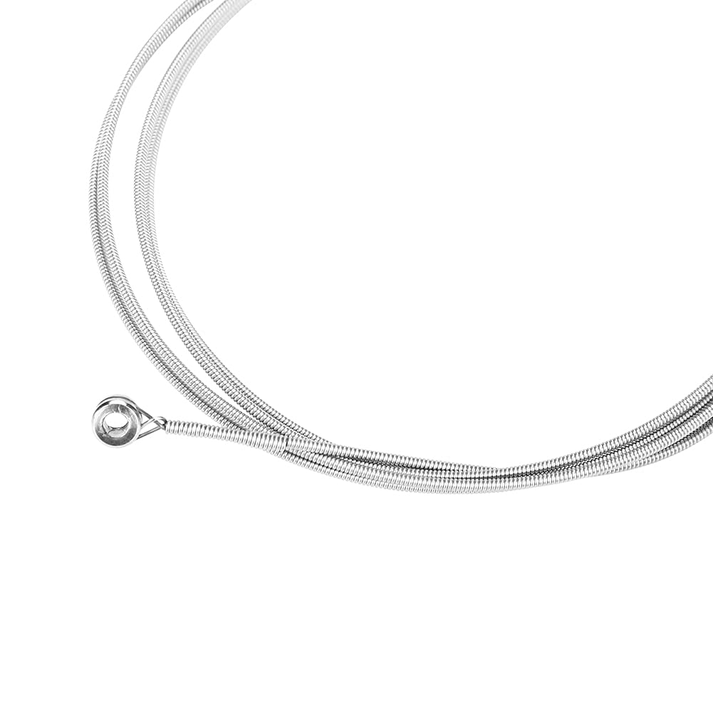 4 Pcs Bass Guitar Strings Set - 1mm, 1.4mm, 2mm, 2.5mm Gauges for Electric Bass - Perfect for Rock, Jazz & Studio Recording