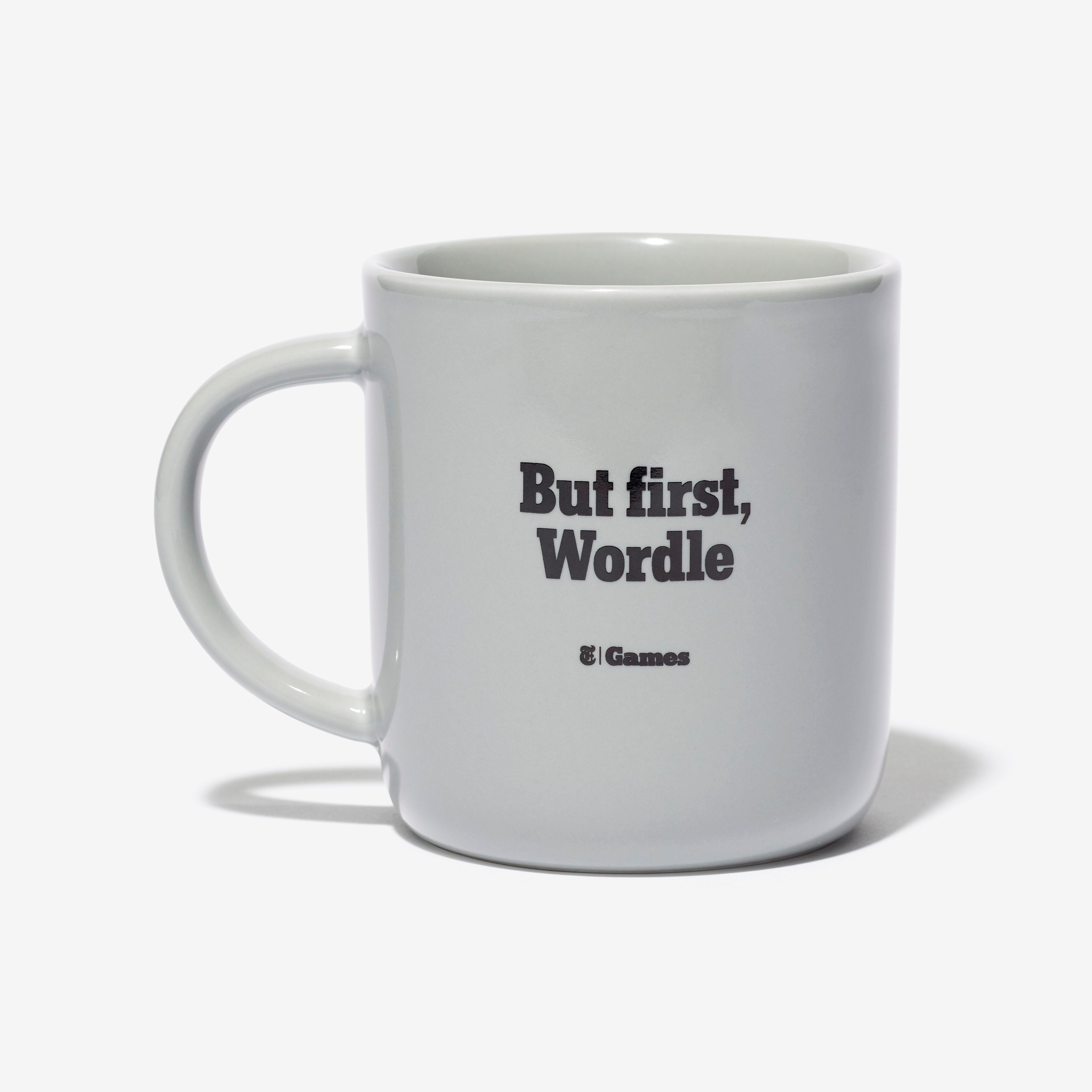 Funny Wordle Coffee Mug - Cute Ceramic Tea Cup with Wordle Game Design - Perfect for Coffee Lovers & Gamers - Great Gift for Office, Home, or Game Nights