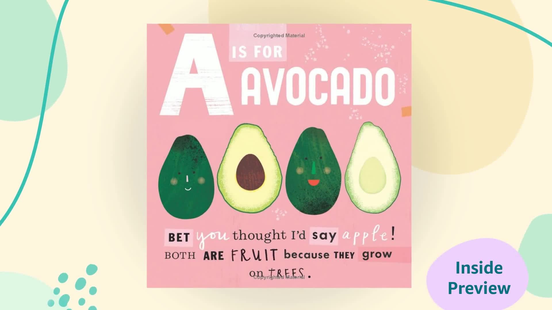 Mrs. Peanuckle's Fruit Alphabet Book - Educational ABC Learning for Kids | Fun Fruit-Themed Early Reading & Preschool Classroom Activities