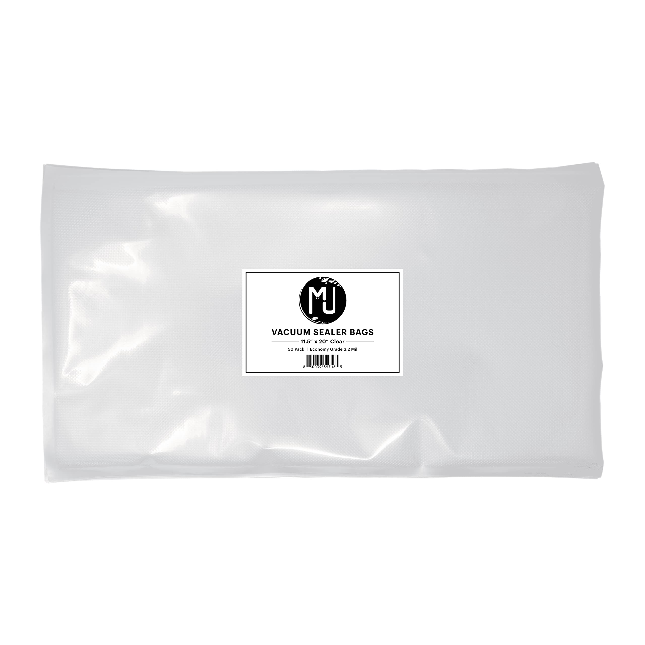 Premium Vacuum Sealer Bags for Food Storage & Sous Vide Cooking - 50 Pack (11.5