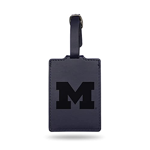 NCAA Alabama Crimson Tide Laser Engraved Ultra Suede Luggage Tag with ID Card Holder - Perfect for Travel, College Football Games & Alumni Gifts