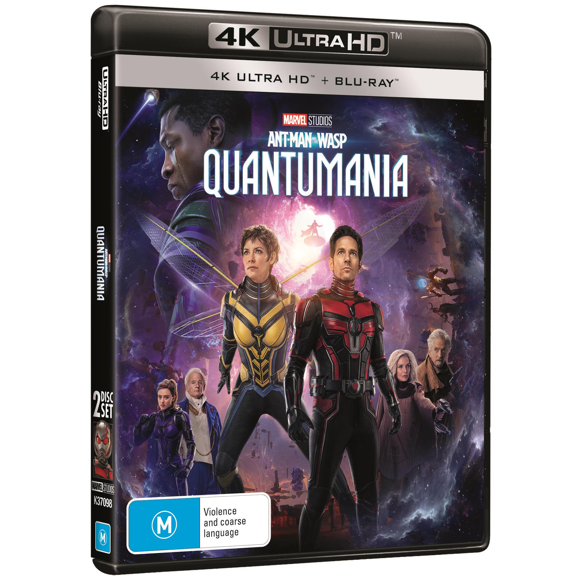 Ant Man & The Wasp: Quantumania Marvel Movie - Action, Adventure, Sci-Fi Film for Marvel Fans - Perfect for Movie Nights & Superhero Collections