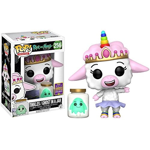 Rick and Morty Tinkles Ghost in a Jar Collectible Figure - Summer Convention Exclusive - Perfect for Fans, Display, and Gift Giving