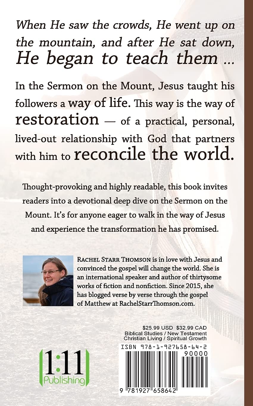 Restoration Through Christ: Biblical Study Guide on Jesus' Sermon on the Mount - Perfect for Small Groups & Personal Devotion