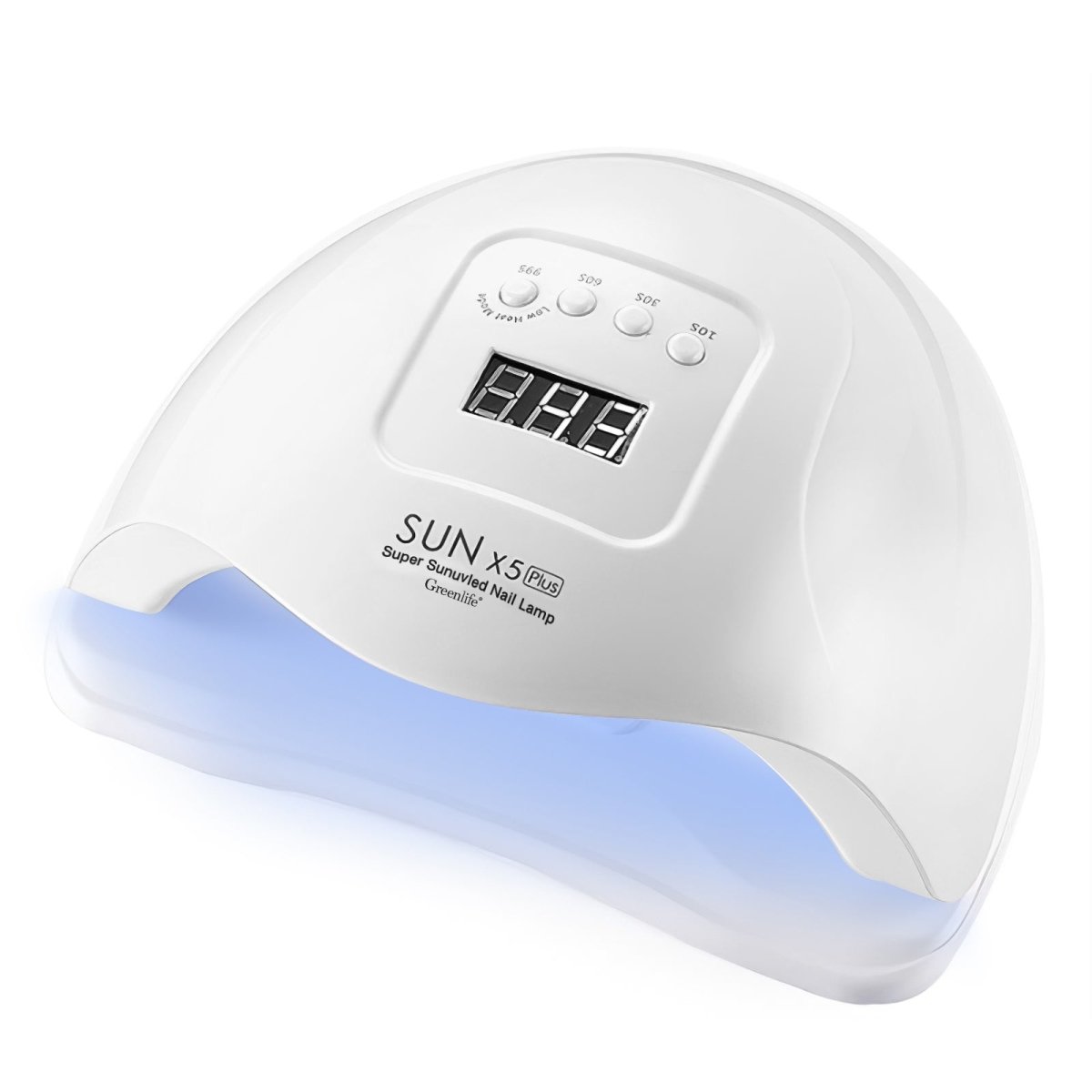 Professional 80W Nail Lamp Sun X5 Plus - White LED UV/LED Gel Polish Curing Light for Salon & Home Manicure & Pedicure - Perfect for DIY Nail Art & Gel Polish Drying