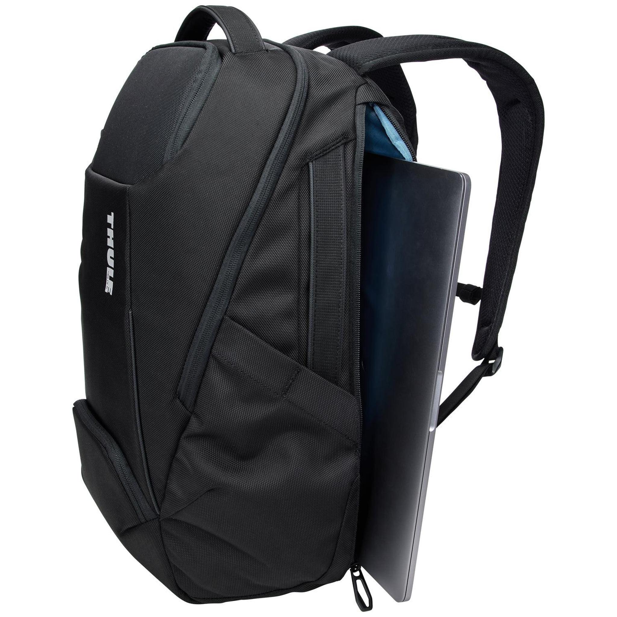 Thule Accent Backpack 26L - Lightweight Travel Backpack for Men & Women, Water-Resistant Laptop Daypack with USB Port - Perfect for Commuting, Hiking & Business Travel