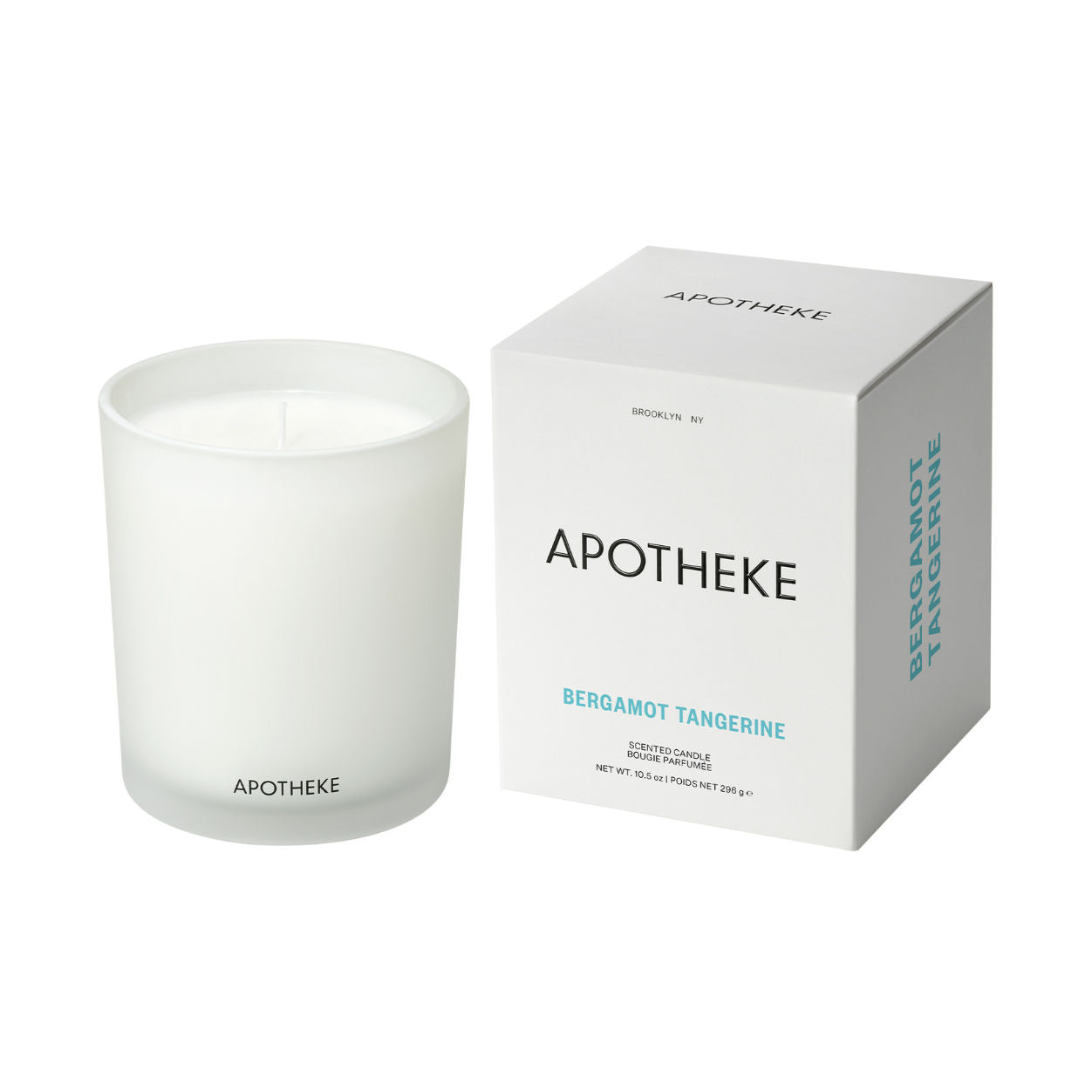Bergamot Tangerine Scented Candle - Natural Soy Wax Aromatherapy Candle for Relaxation, Stress Relief & Home Decor | Perfect for Living Room, Bedroom & Bathroom