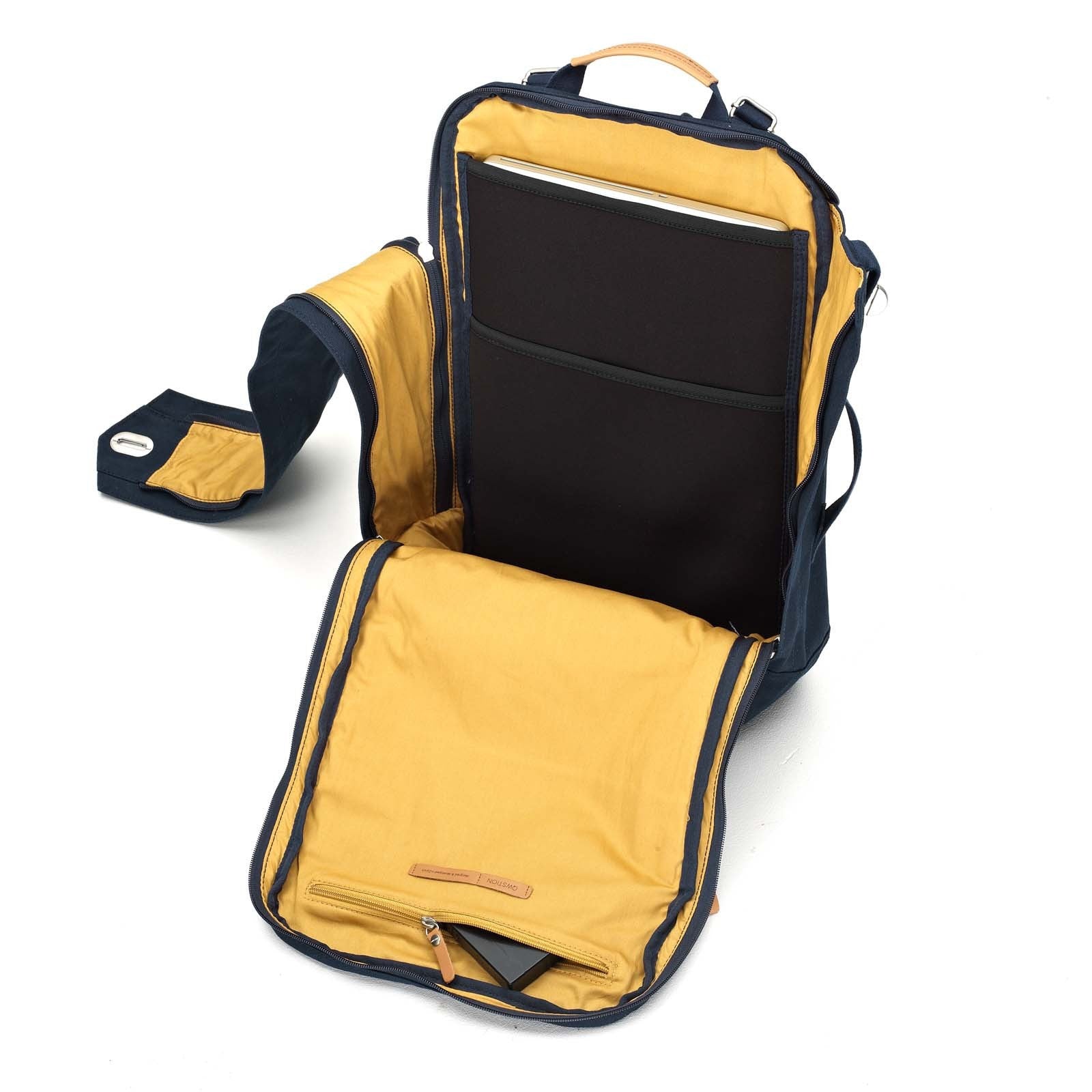 Qwstion Backpack - Stylish & Durable Unisex Laptop Backpack for Work, Travel & School | Water-Resistant & Eco-Friendly Design