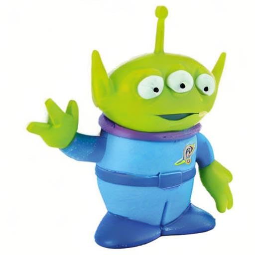 Bullyland B12765 Toy Story Disney Alien Action Figure - Collectible Toy for Kids & Fans | Perfect for Playtime, Display & Gifts