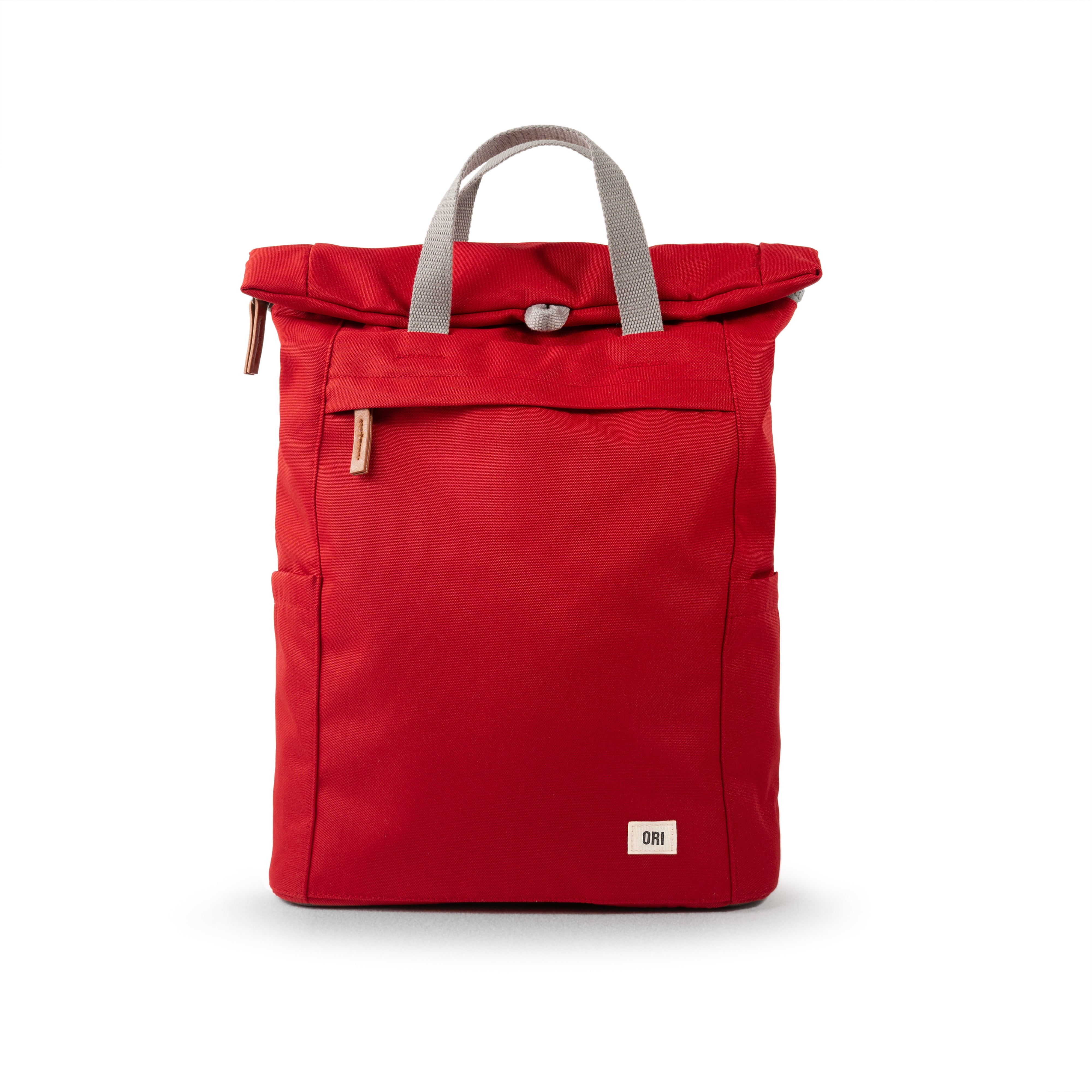 Finchley A Mars Red Recycled Canvas Tote Bag - Eco-Friendly & Stylish for Work, Travel, and Shopping
