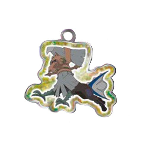Pokemon Sun and Moon Metal Keychain Set - Takara Tomy 1.5 Inch Collectible Mascot Charms (Vol. 02) - Perfect for Backpacks, Keyrings, and Gift Giving