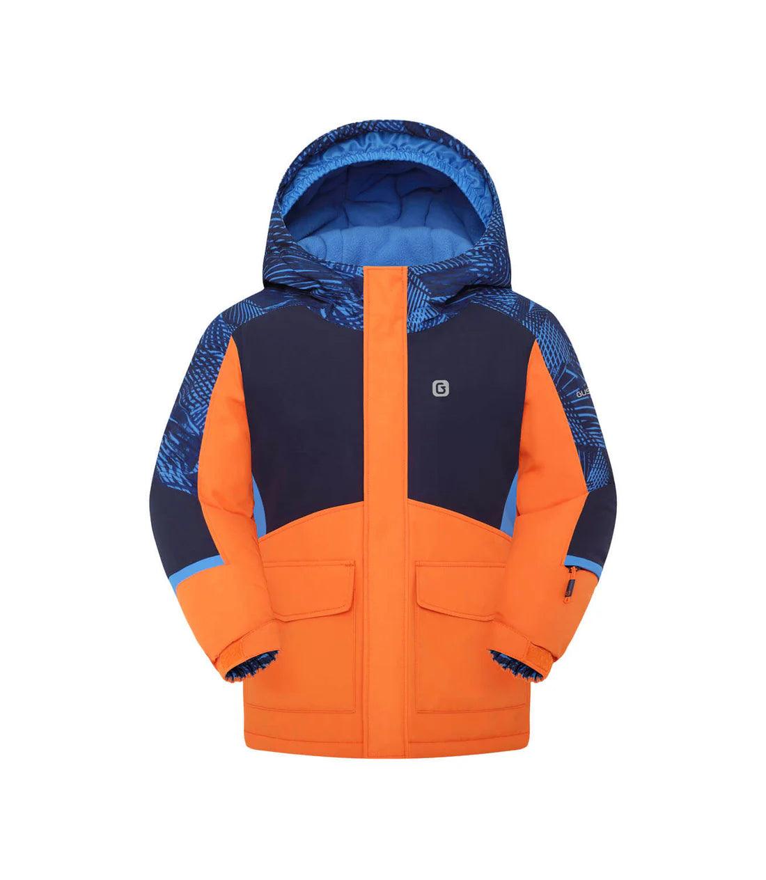 Gusti Nelson Boys Winter Snowsuit - Waterproof & Insulated Snow Jacket & Pants Set for Kids - Perfect for Skiing, Snowboarding & Outdoor Winter Play