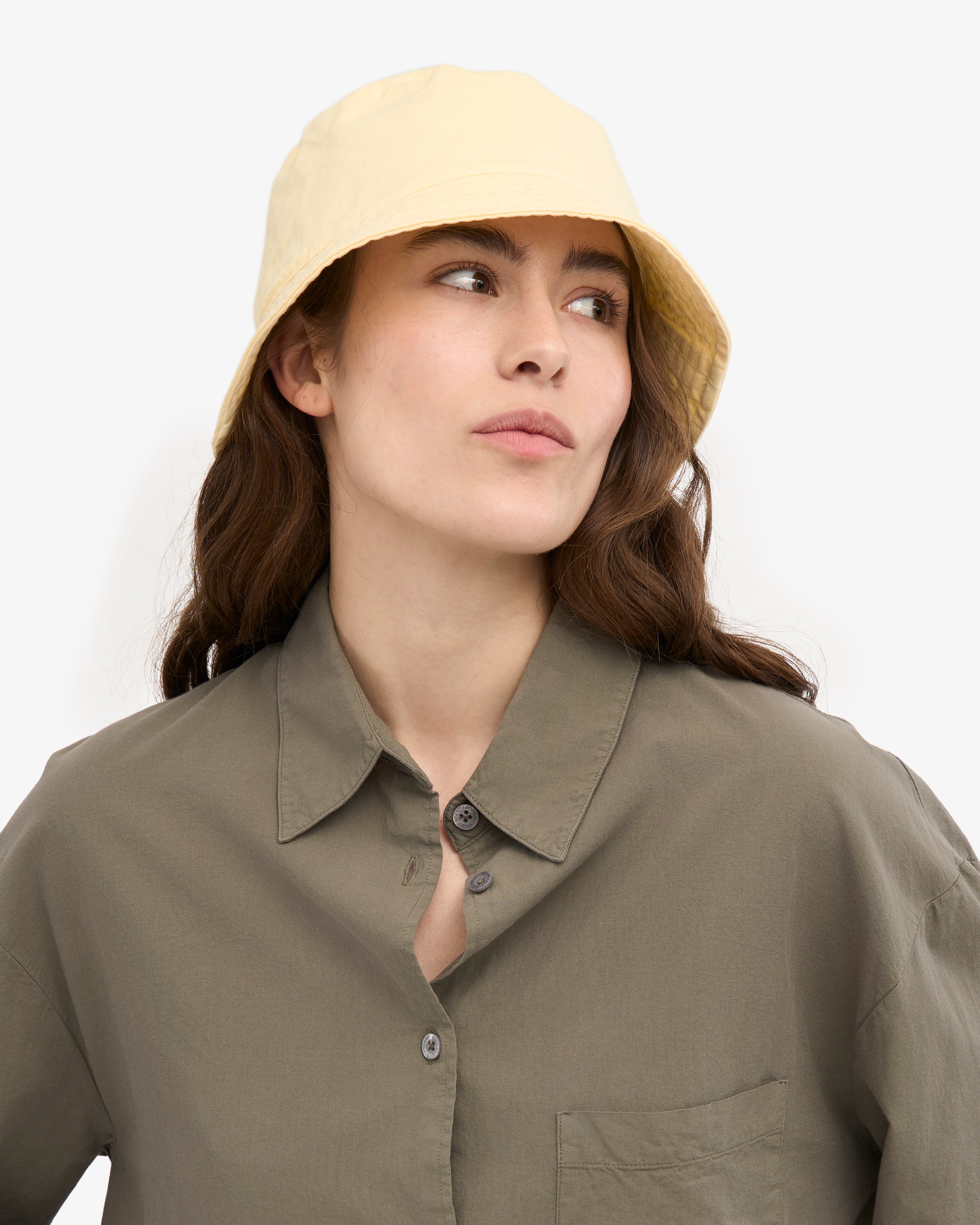 Organic Cotton Bucket Hat for Women & Men - Cherry Blossom Print Sun Hat for Outdoor, Beach, Travel & Summer Fashion
